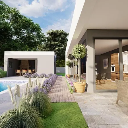 Luxury With Heated Pool, Jacuzzi & Sauna * Ruzici (Sveta Nedelja)